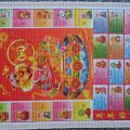 Čínský kalendář na zeď 2010 