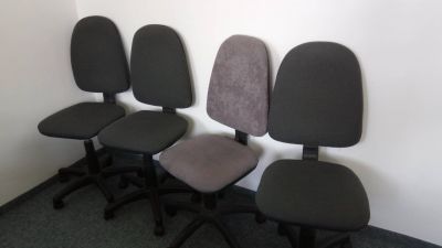 Kancelářské židle (4 ks) - REZERVOVÁNO