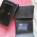 Kožená kapsa a peněženka