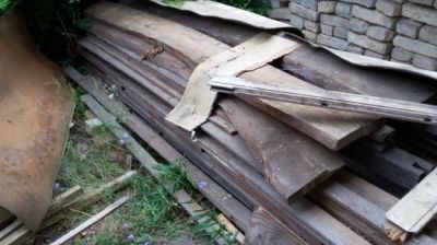 Dřevo za odvoz