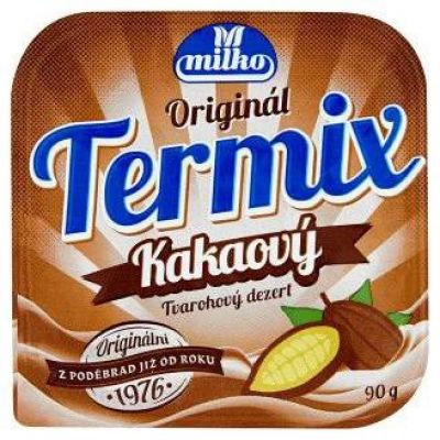 3x kakaový termix Milko