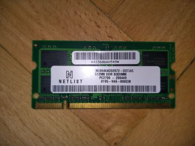 Pameti 512MB PC2700