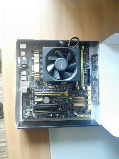 AMD A10-7870K Black Edition, Asus A88XM-PLus