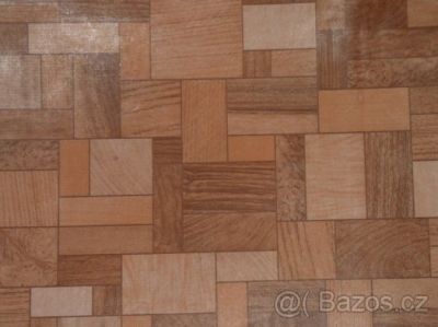 Linoleum lino s filcem cca 20 m2