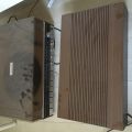 Europhon gramofon (potřebuje opravit) + 2x dřevěné bedny