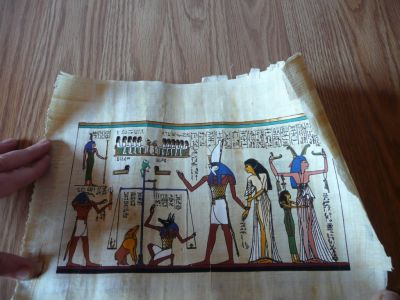 Malovaný papyrus