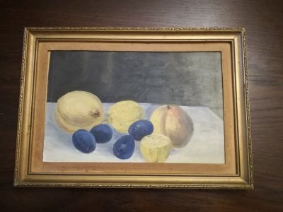 Obrázek - zátiší s ovocem