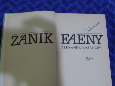 Zánik faeny