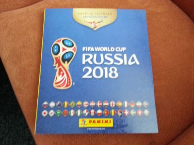 Daruji nálepkové album PANINI Fifa World Cup Russia 2018