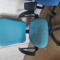 2 kolečkové židle