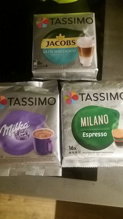 Kávové kapsle Tassimo