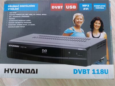 Daruji funkční set top box  HYUNDAY DVBT 118U 