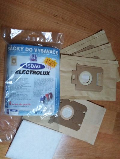 Náhradní sáčky do vysavače Electrolux + 2 nové filtry