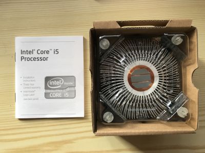 Chladič na procesor intel core i5