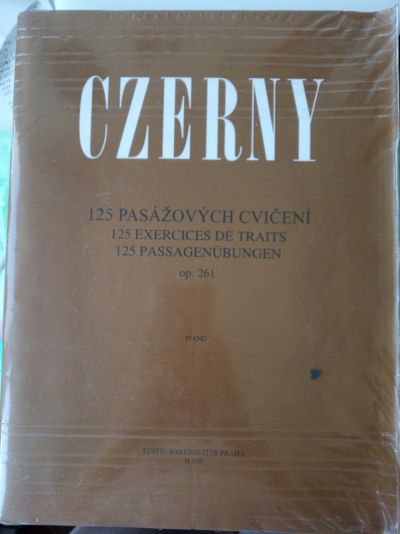 Czerny - 125 pasážových cvičení