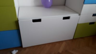 Dětská lavice se šuplikem Ikea