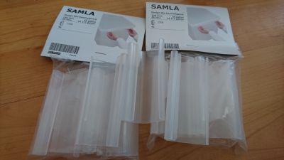 Úchytky na plastové krabice IKEA 