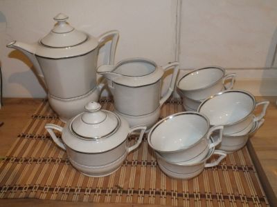 Čajový set z porcelánu