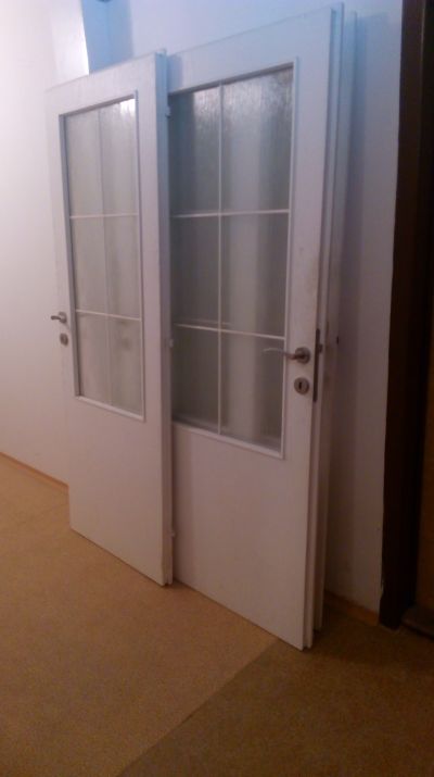 Dveře interiérové 2x70L, 1x80L, 1x80P