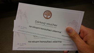 VOUCHER - CHINA CARE - konzultace ohledne zdravi zdarma :)