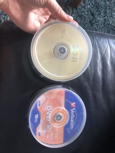 Prázdná CD a DVD 