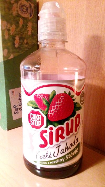 Jahodový sirup