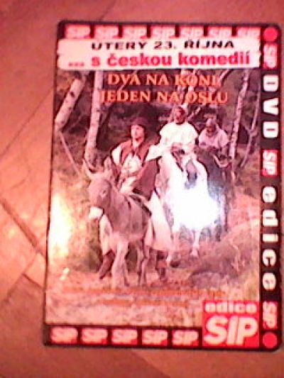 DVD Dva na koni, jeden na oslu