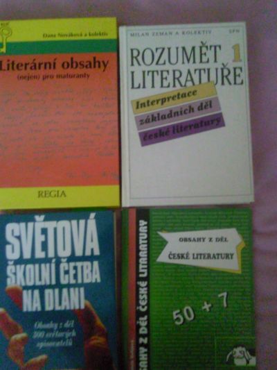 Knížky pro literaturu