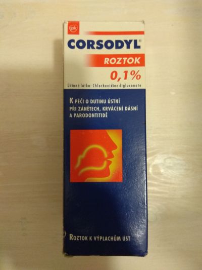 Léky - Corsodyl