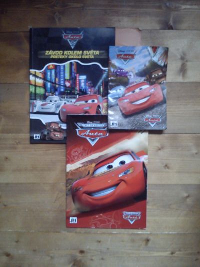 Omalovánky Cars 3ks