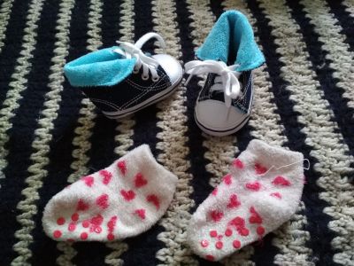ponožky a botičky pro miminko
