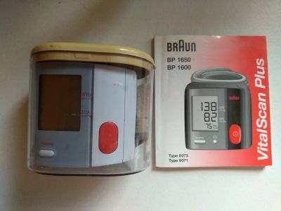 Zápěstní tlakoměr zn. Braun