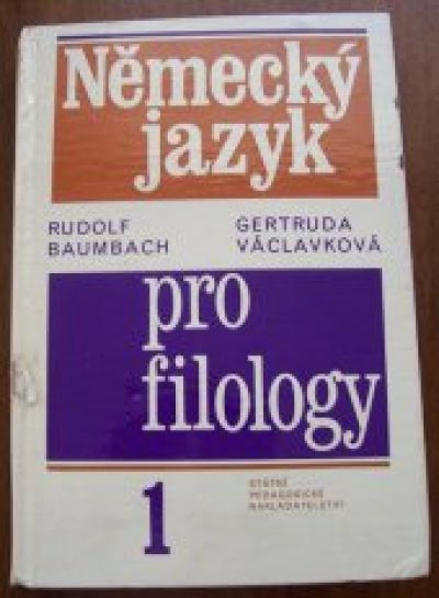 učebnice Německý jazyk pro filology