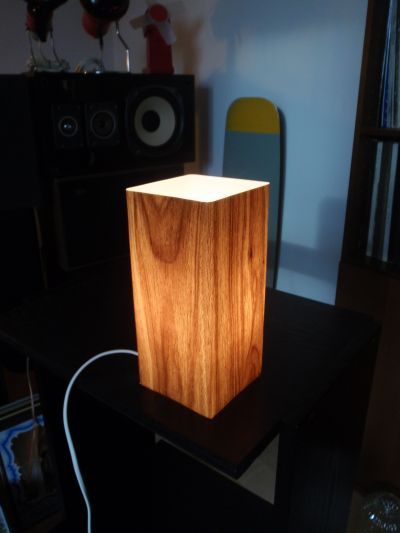 Stolní lampa, upravená IKEA GRÖNÖ věnuji + nápad