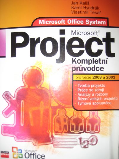 kompletní průvodce MS Project - kniha