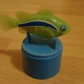 Zelená robo-ryba