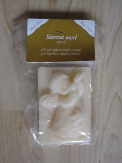 Přírodní glycerinové mýdlo s andílkem - prošlé