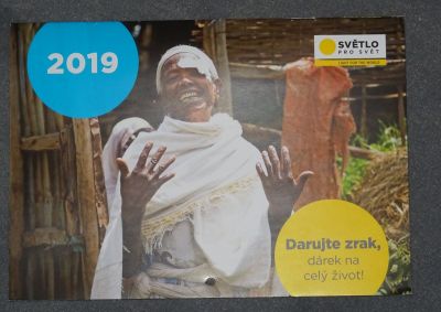 Kalendář Afrika 2019 vel. A5/A4
