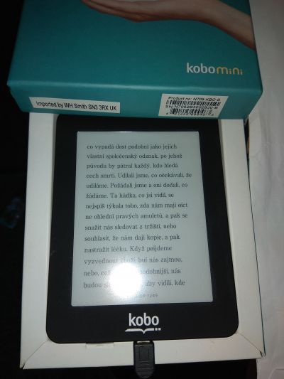 Čtečka knih Kobo mini - bez češtiny