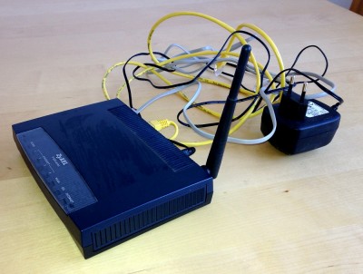 Daruji router Zyxel P600 series