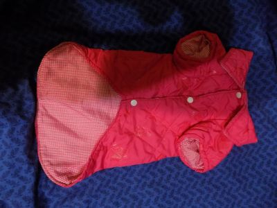 Růžový obleček pro pejska