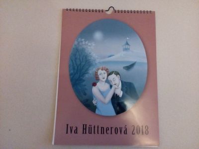 Kalendář loňský obrázky Ivy Hütnerove