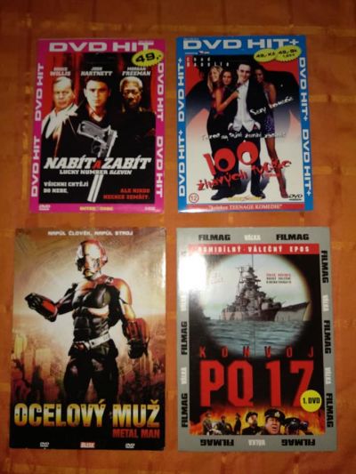 DVD filmy..