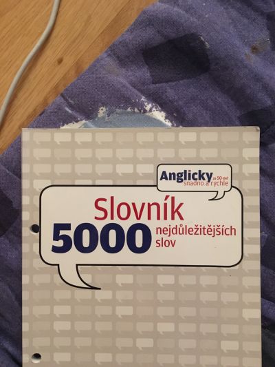 Slovník - 5000 nejdůležitějších slov, Angličtina, Praha 9