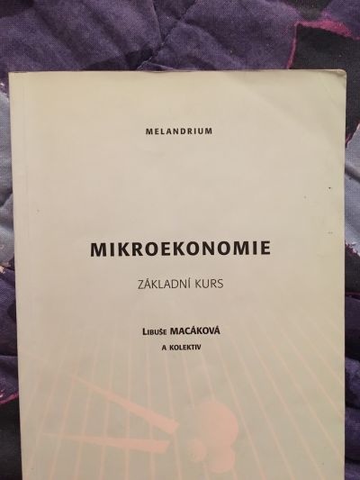 Mikroekonomie, základní kurs, Praha 9