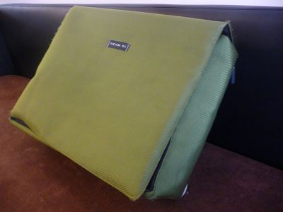 Přebalovací taška zelená