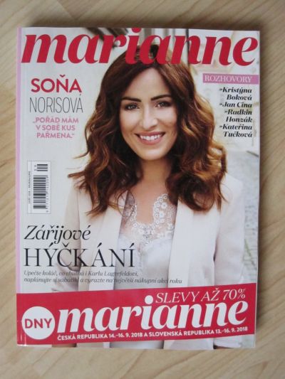 časopis Marianne - září 2018