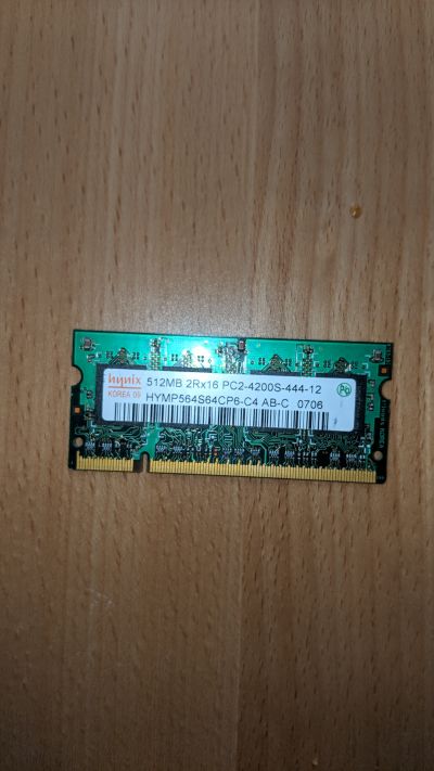 Hynix 512MB 2Rx16 PC2-4200S-444-12 DDR2