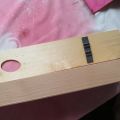 Dřevěná krabička na štětce s paletou