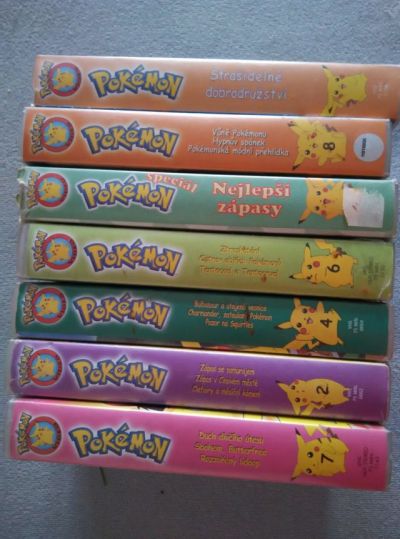 VHS kazety Pokémon